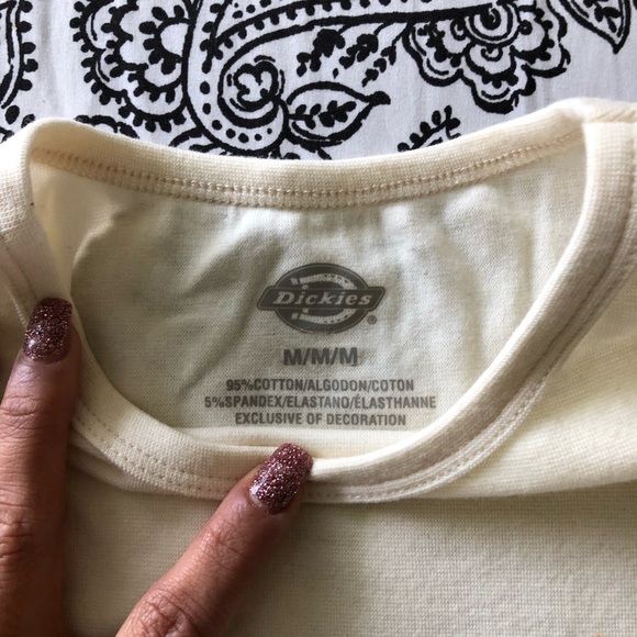 Dickies Crop Fitted Tee Medium - Picture 4 of 6